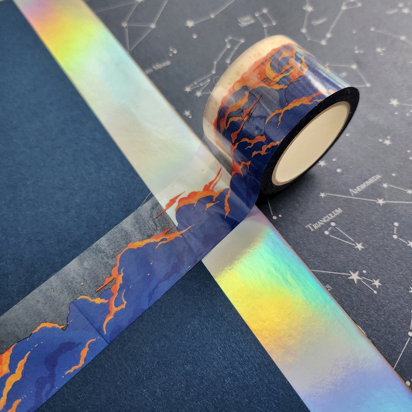 Skies on Fire Decorative Tape