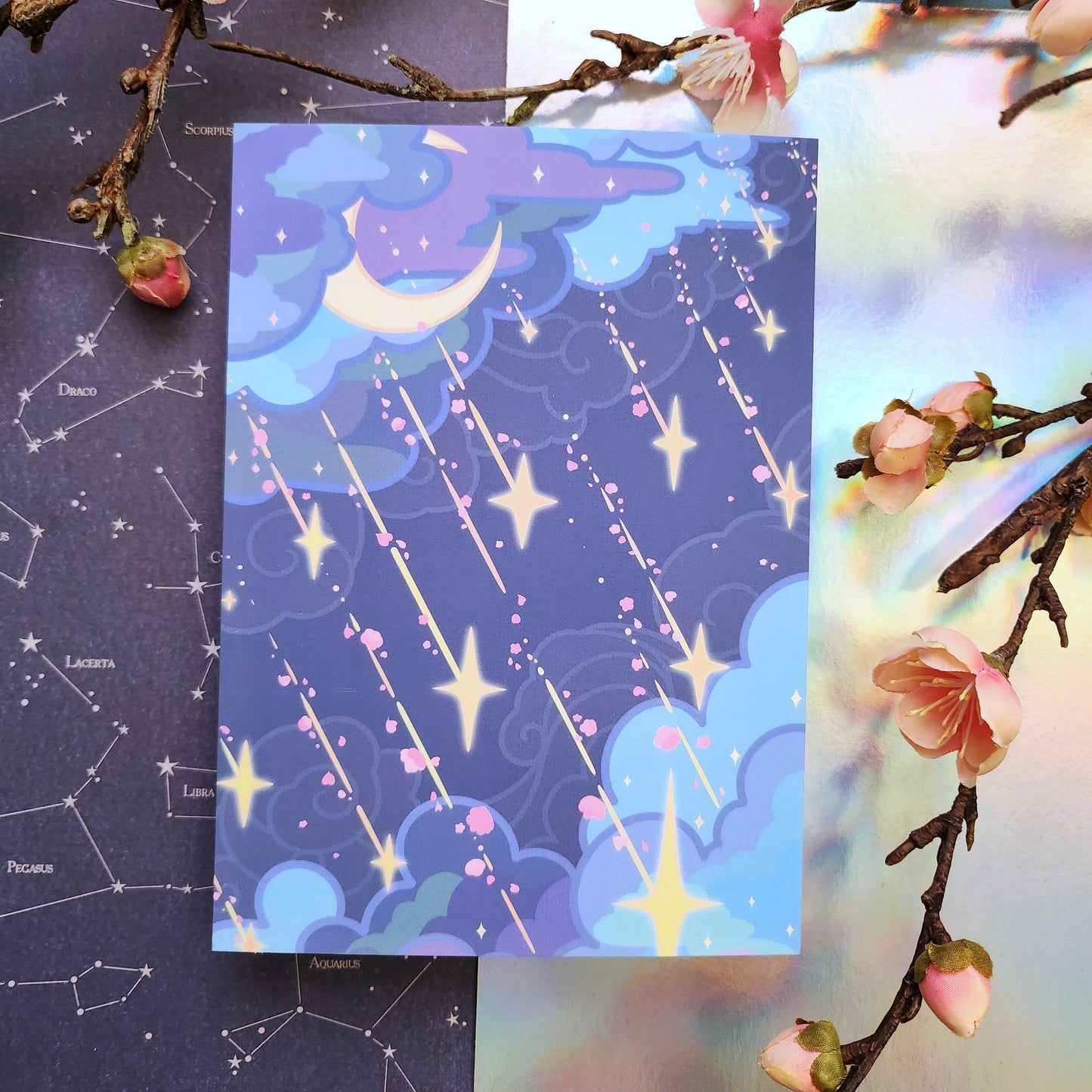 Star Showers Art Print