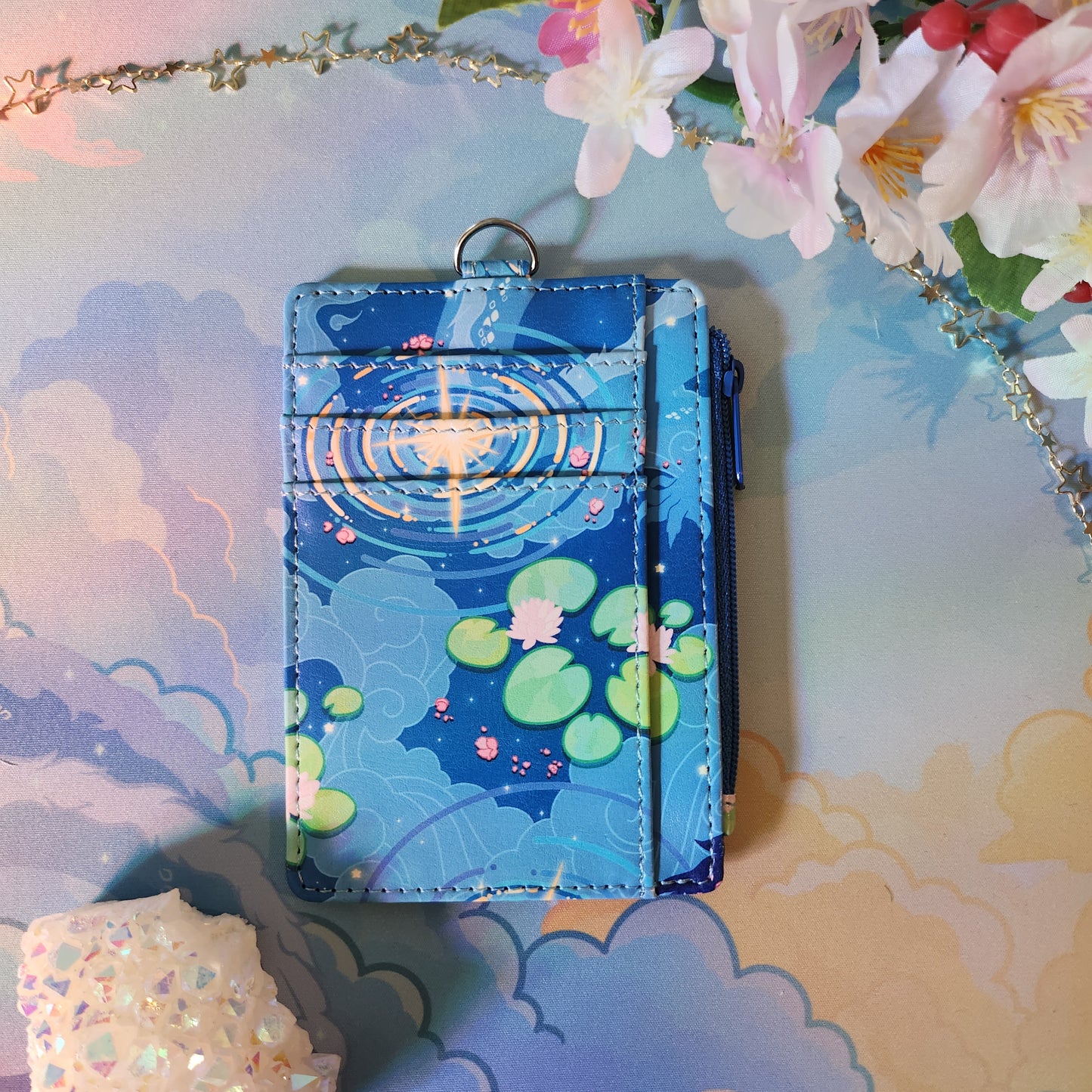 Dragon Pool Card Holder Wallet