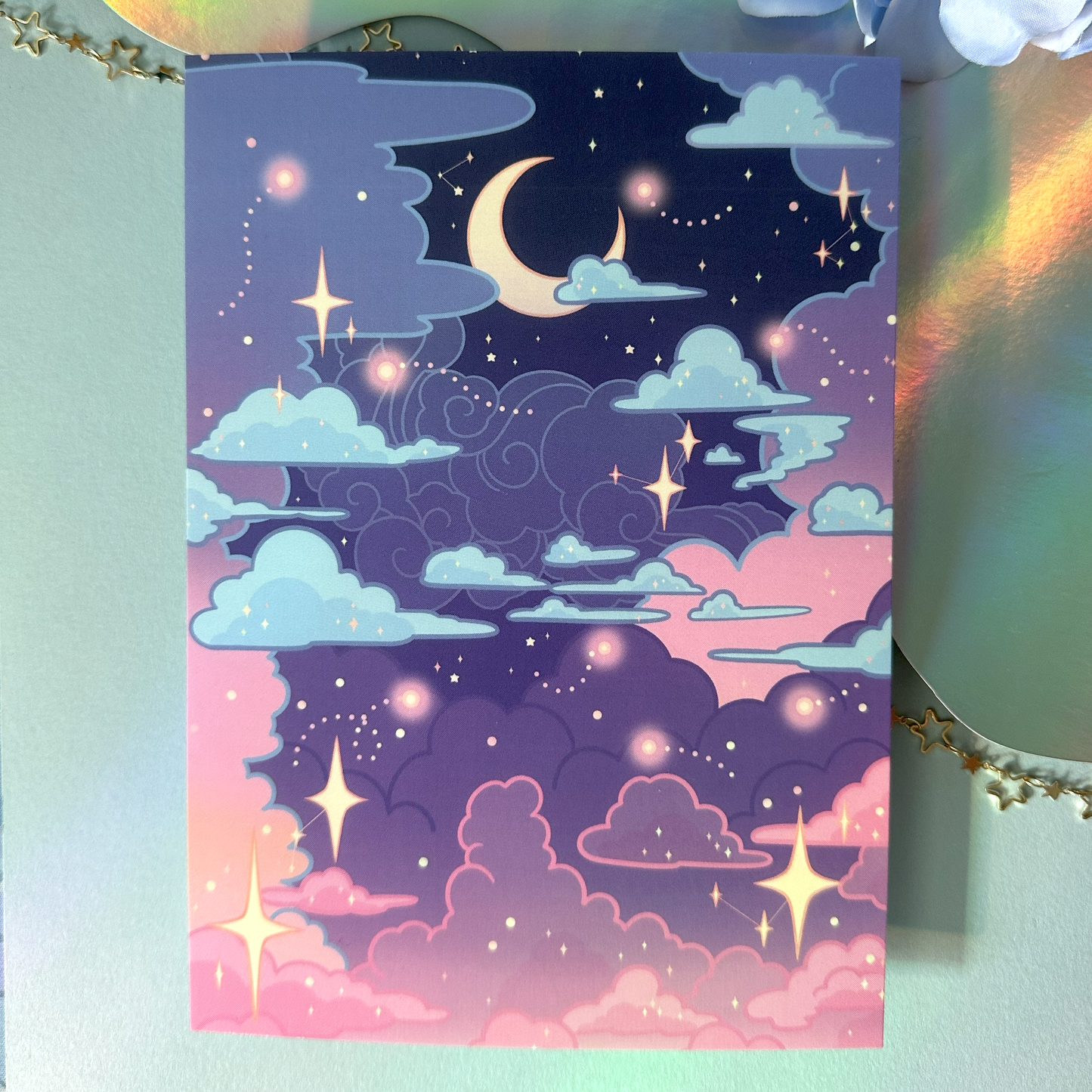 Firefly Sunset Art Print