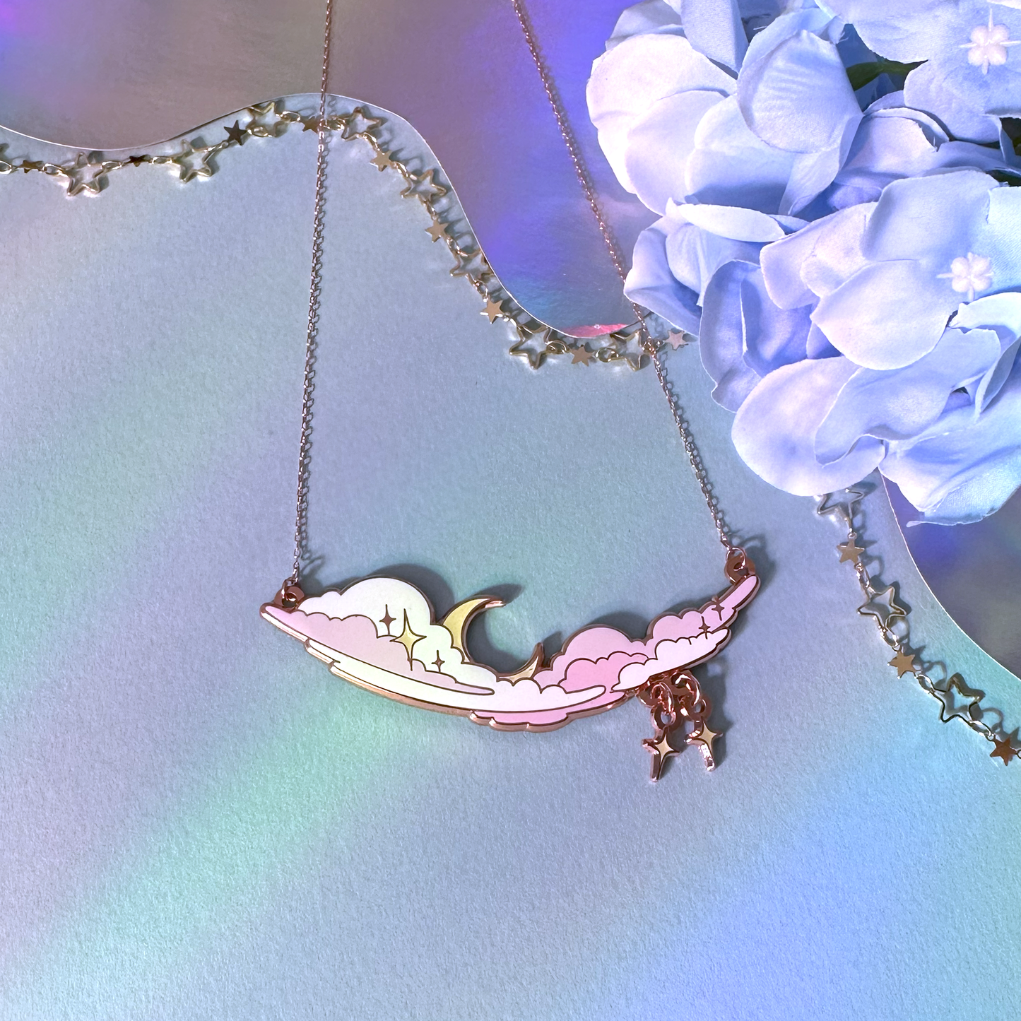 Celestial Moon Necklace