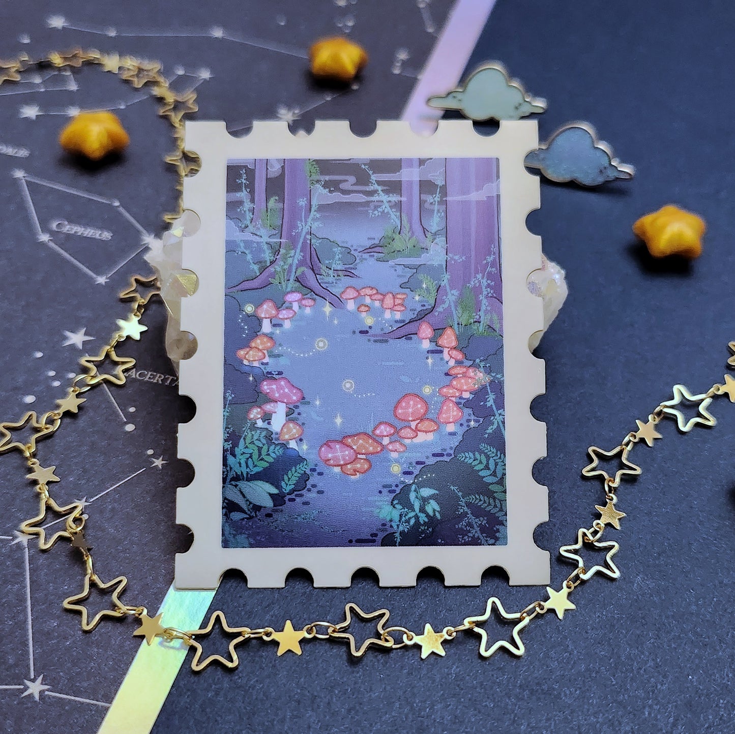 Fairy Ring Holographic Sticker