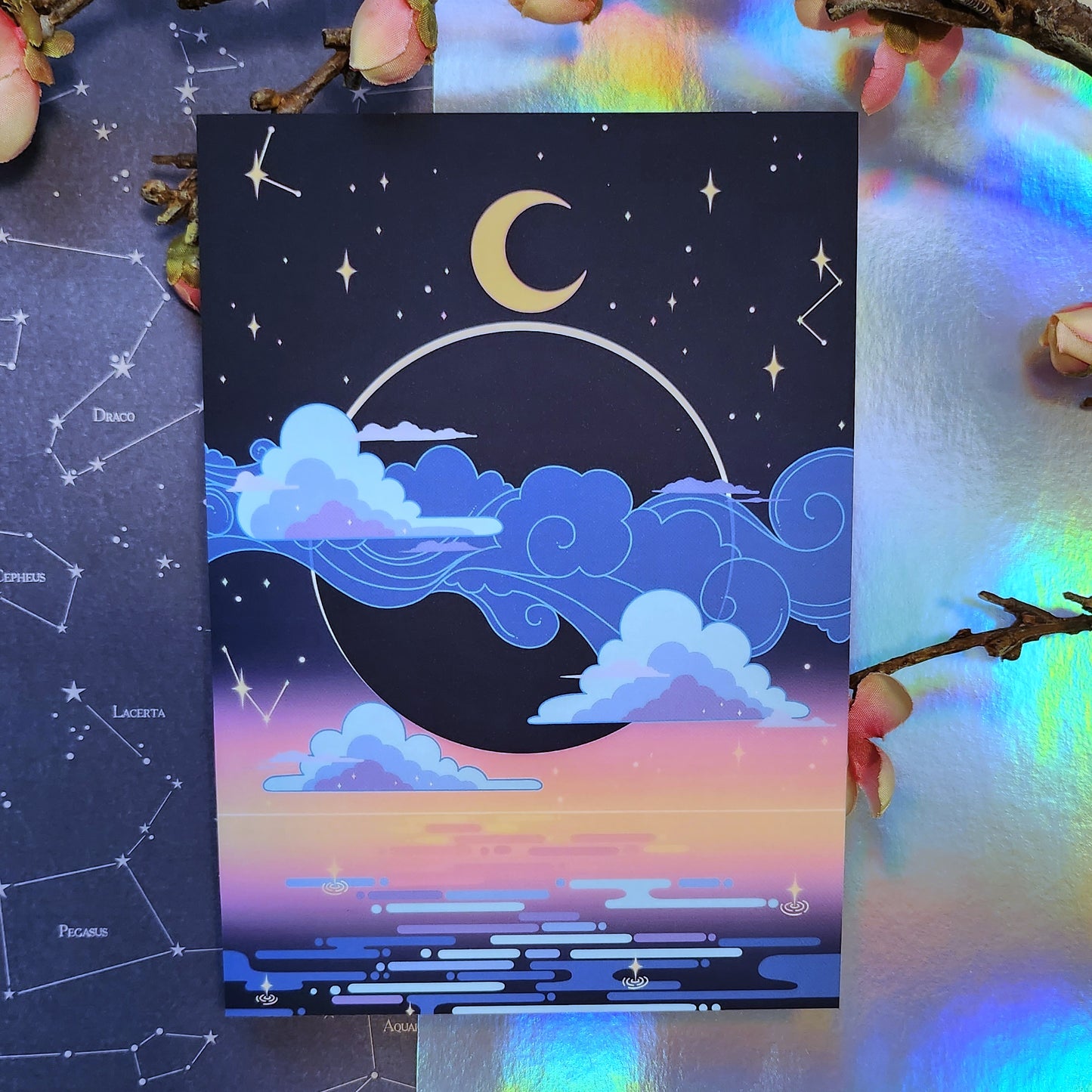 Eclipse Portal Art Print