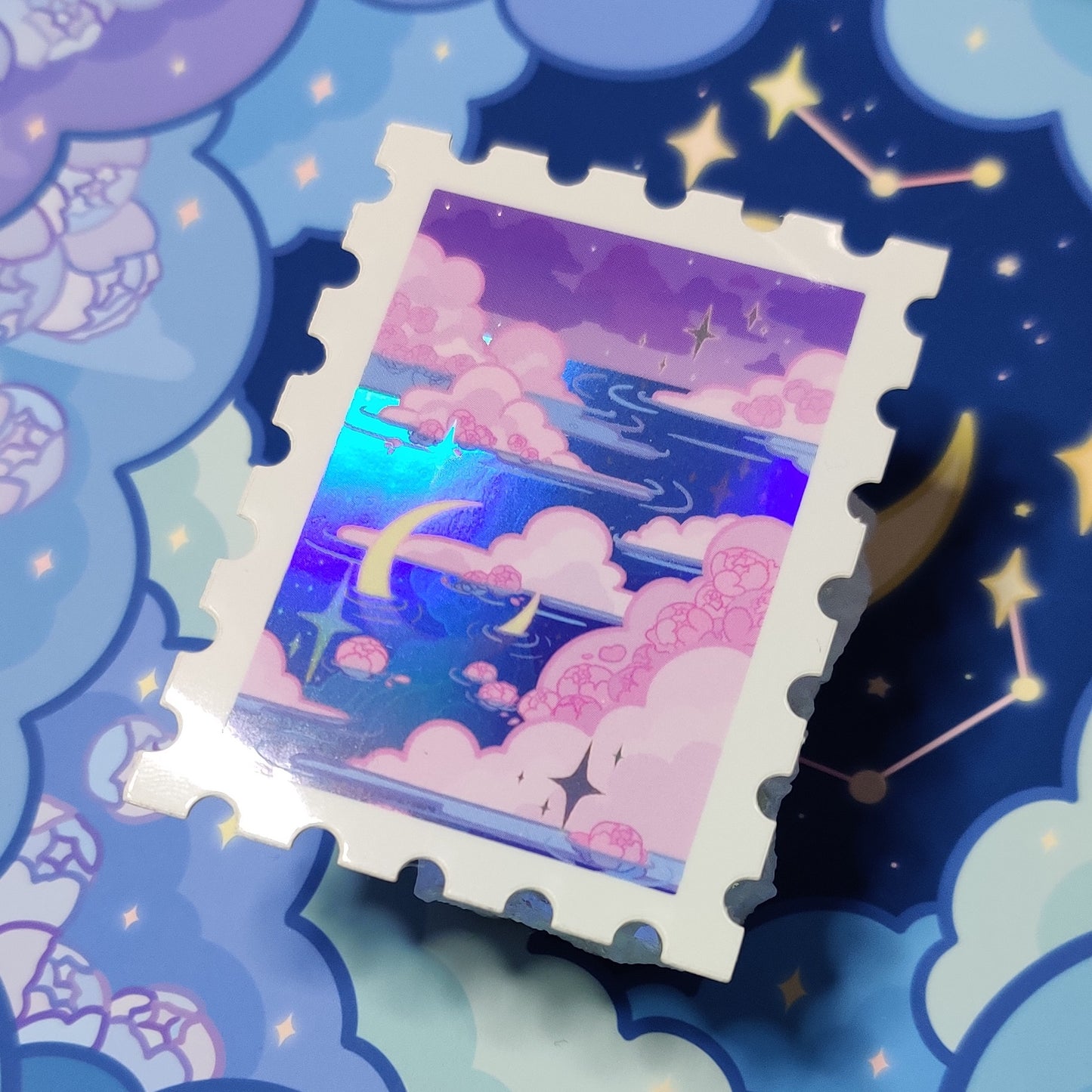 Sea of Dreams Holographic Sticker