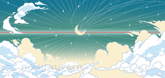 Celestial Path Desk Mat