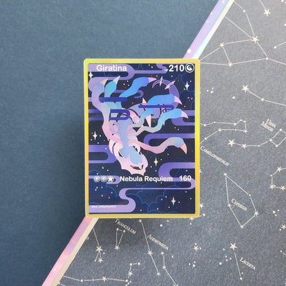 Reverse Dragon Holographic Sticker