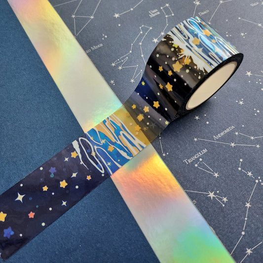 Star Drop Ocean Decorative Tape