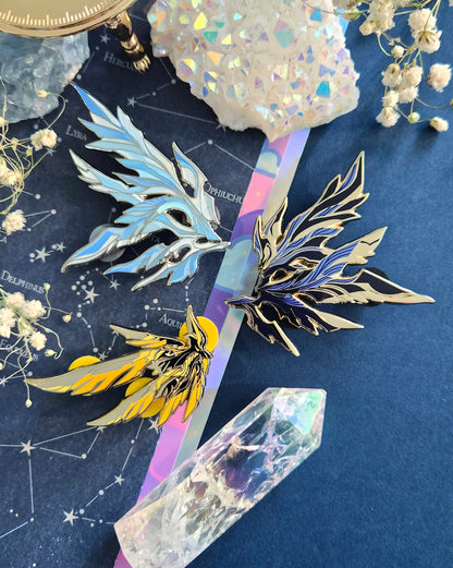 Deliverer Enamel Pins