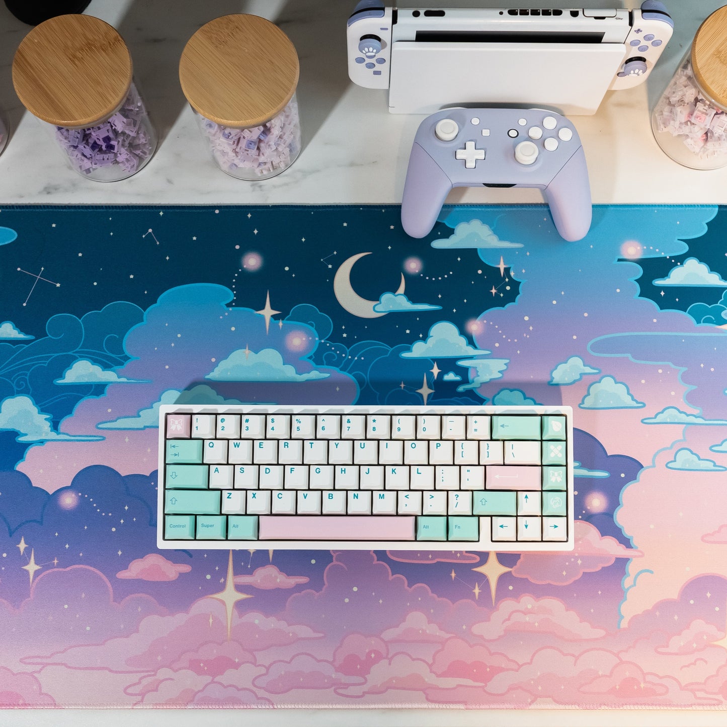 Firefly Sunset Desk Mat (Small)