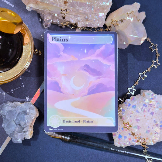 Plains Land Holographic Sticker