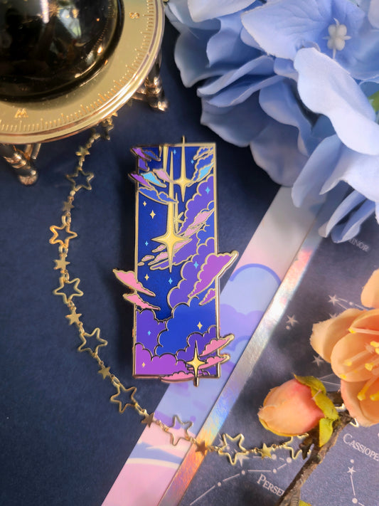 Star Drop Night Enamel Pin