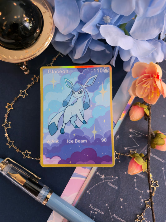 Ice-vee Holographic Sticker