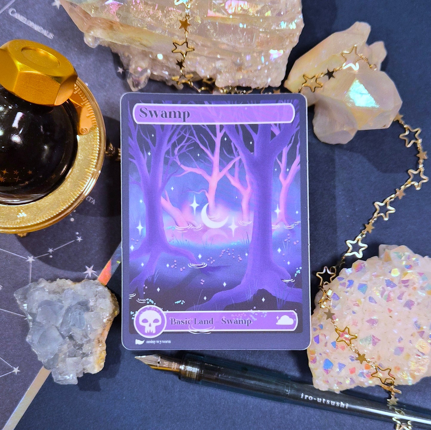 Swamp Land Holographic Sticker