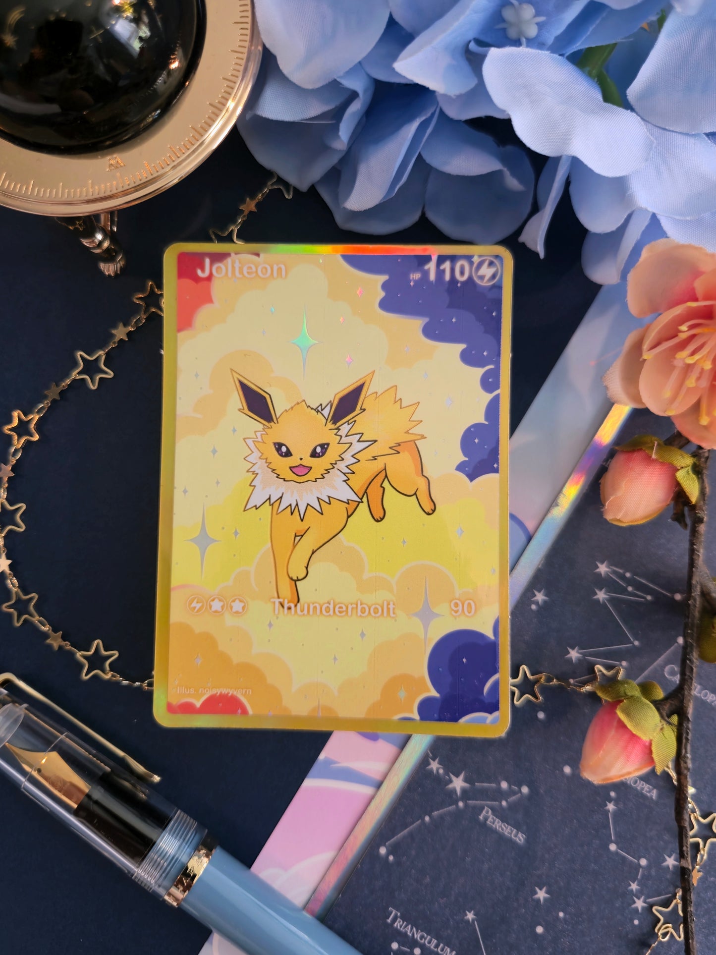 Elec-vee Holographic Sticker