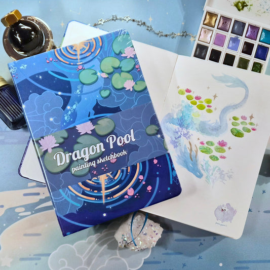 Dragon Pool Hardcover Painting Sketchbook