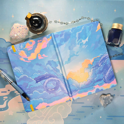 Dragon Sunrise Holographic Hardcover Journal