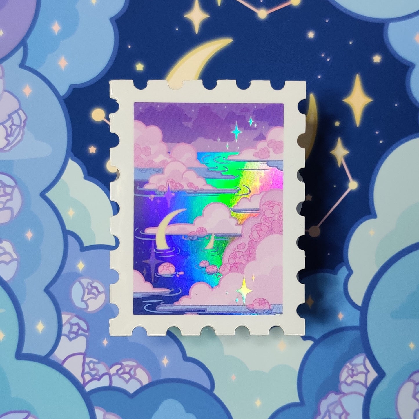 Sea of Dreams Holographic Sticker