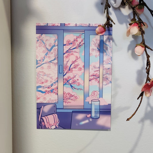 Sakura Blooming Art Print